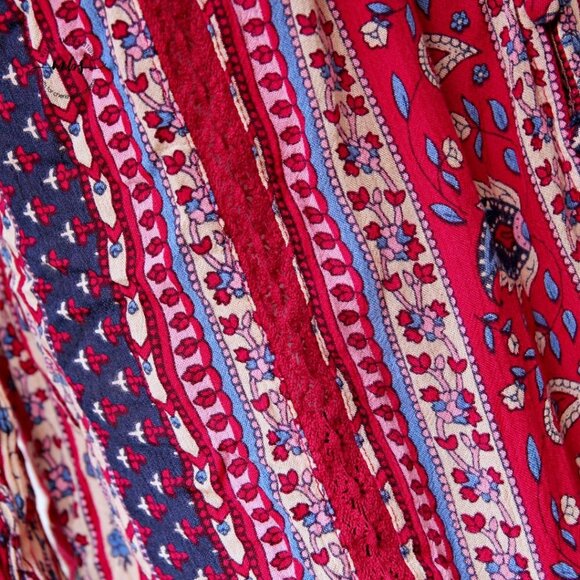 Maeve by Anthropologie Gretchen Patchwork Top - Picture 10 of 13